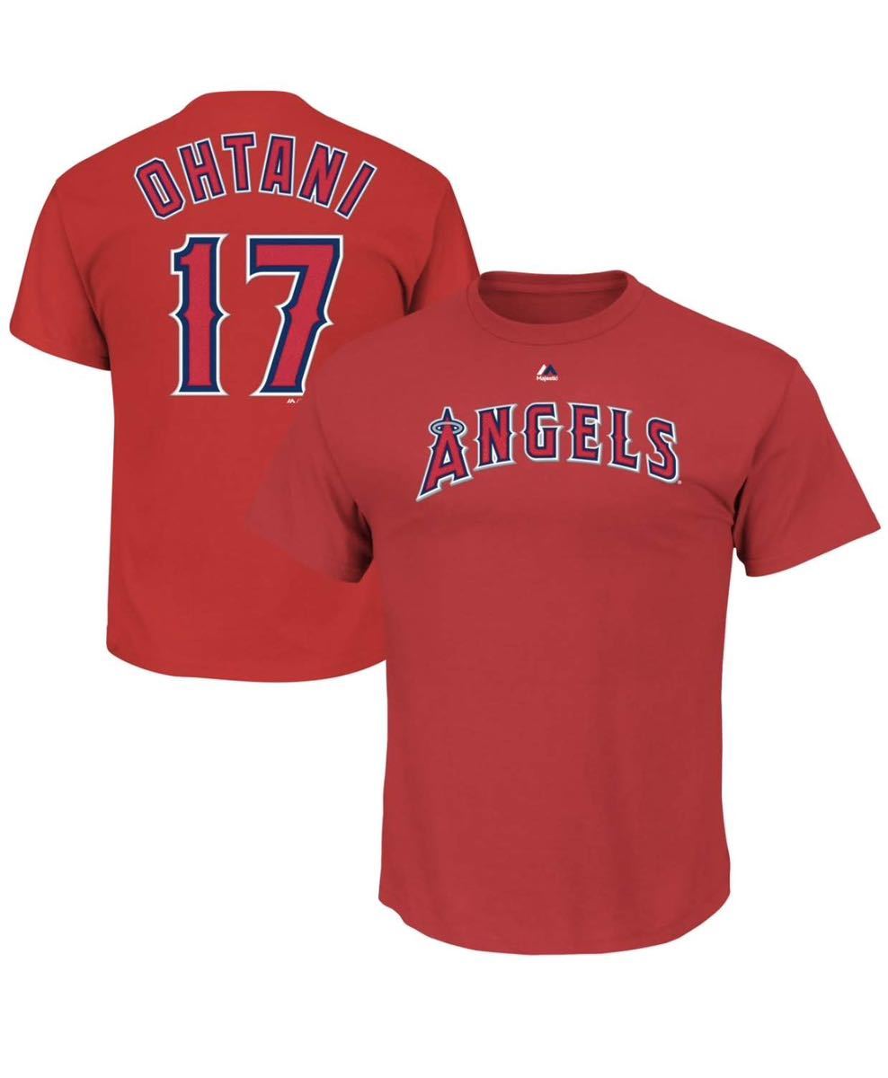 大谷翔平 Tシャツ 2021 MVP獲得記念 赤 Mサイズ エンジェルス ※新品