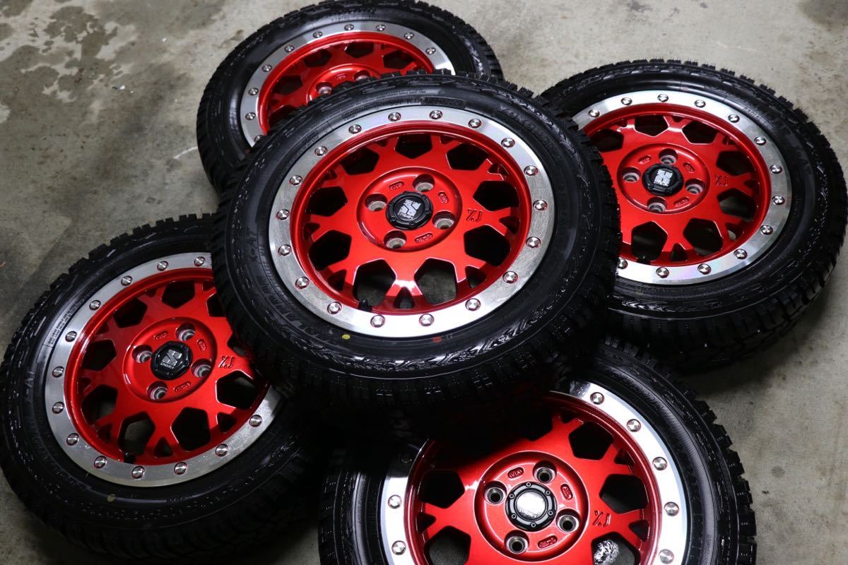 完全売り切り！送料無料！XTREME-J XJ04タイヤホイール5本セット