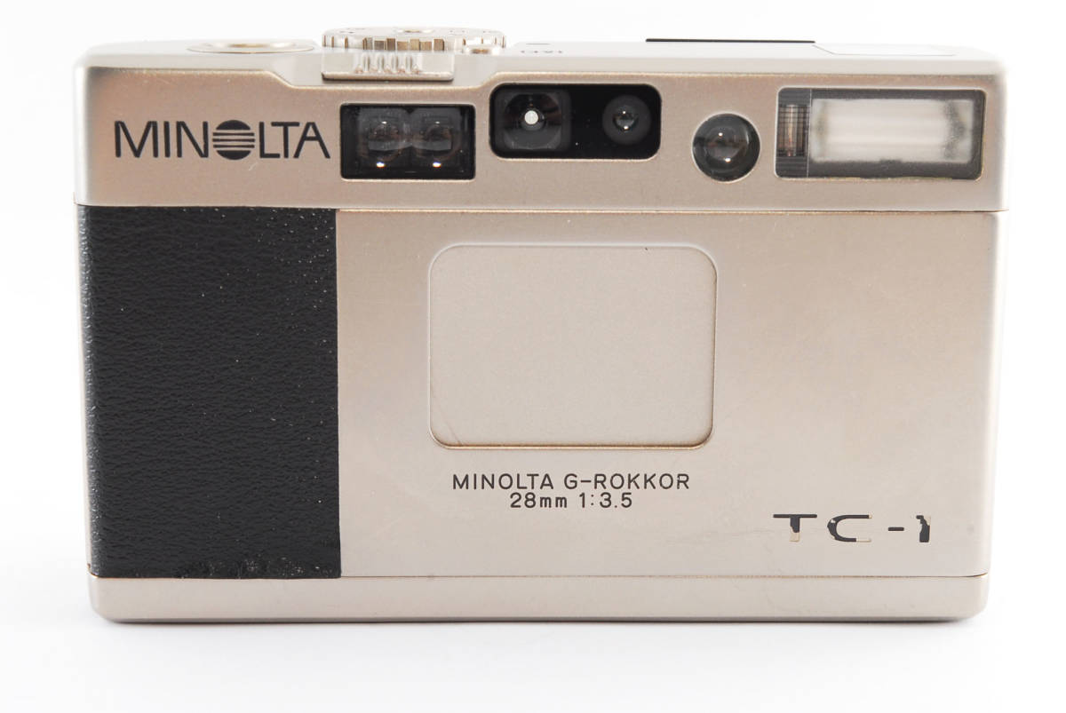 MINOLTA TC-1 / G-ROKKOR 28mm F3.5 ミノルタ フィルムカメラ AF