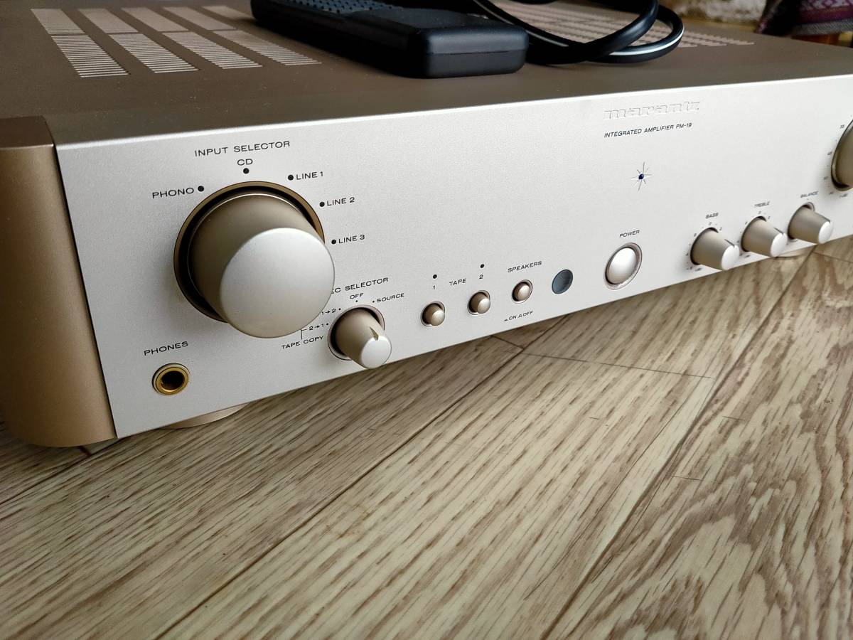 オンラインストア卸し売り Marantz マランツ プリメインアンプ PM-19F