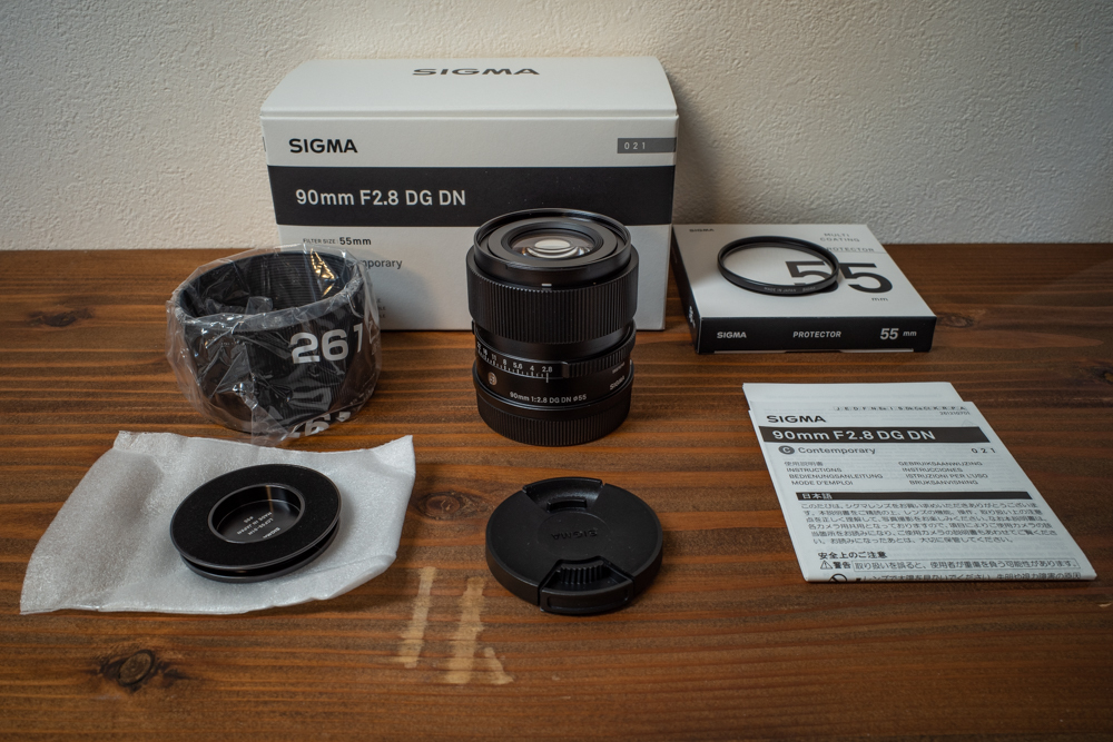 中古美品 SIGMA（シグマ）90mm F2.8 DG DN | Contemporary Lマウント