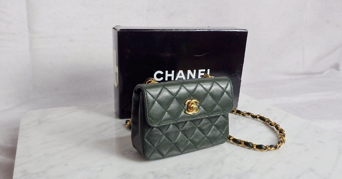 HOT，2025 ○K-0276【現状品】CHANEL シャネル ミニマトラッセ 
