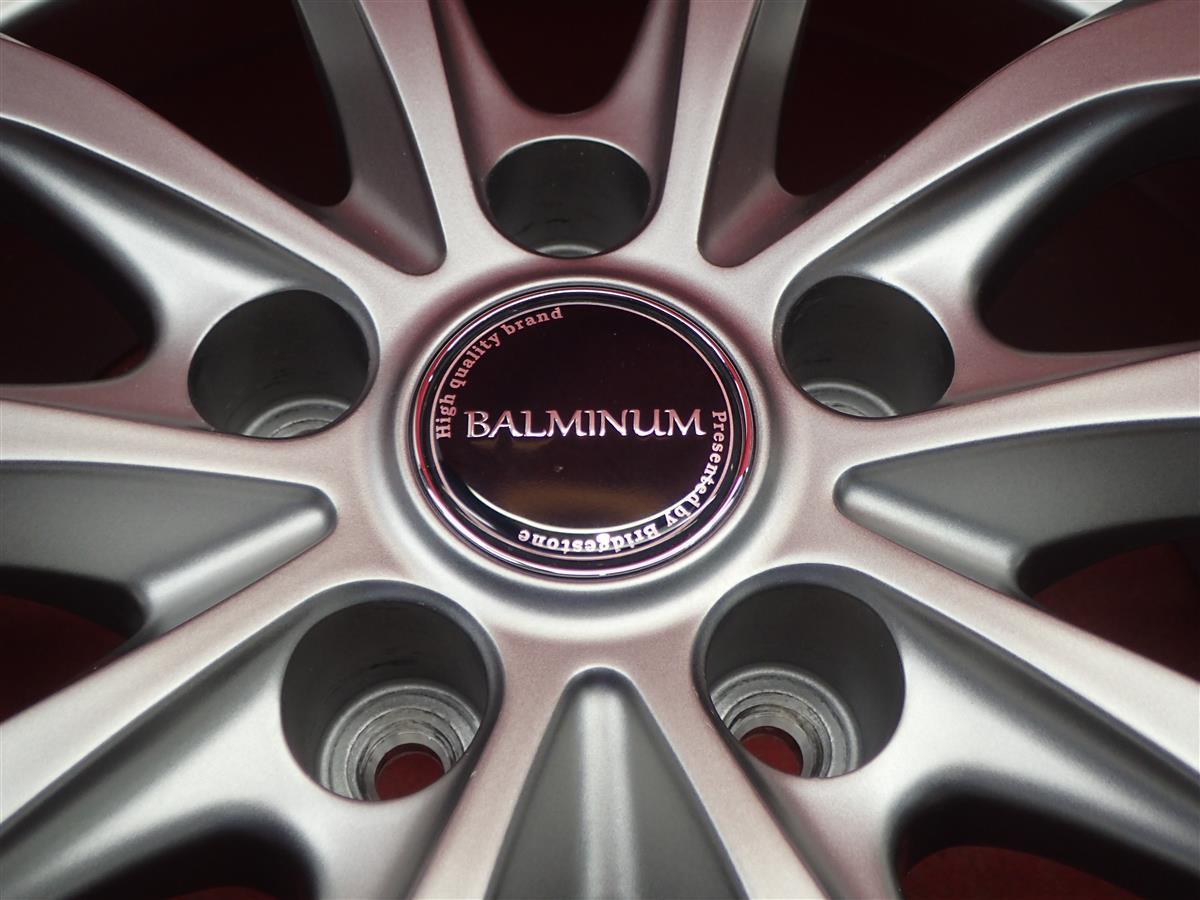 BRIDGESTONE バルミナ BALMINUM DS-M ホイール 4本 7J-17 PCD114.3 5穴