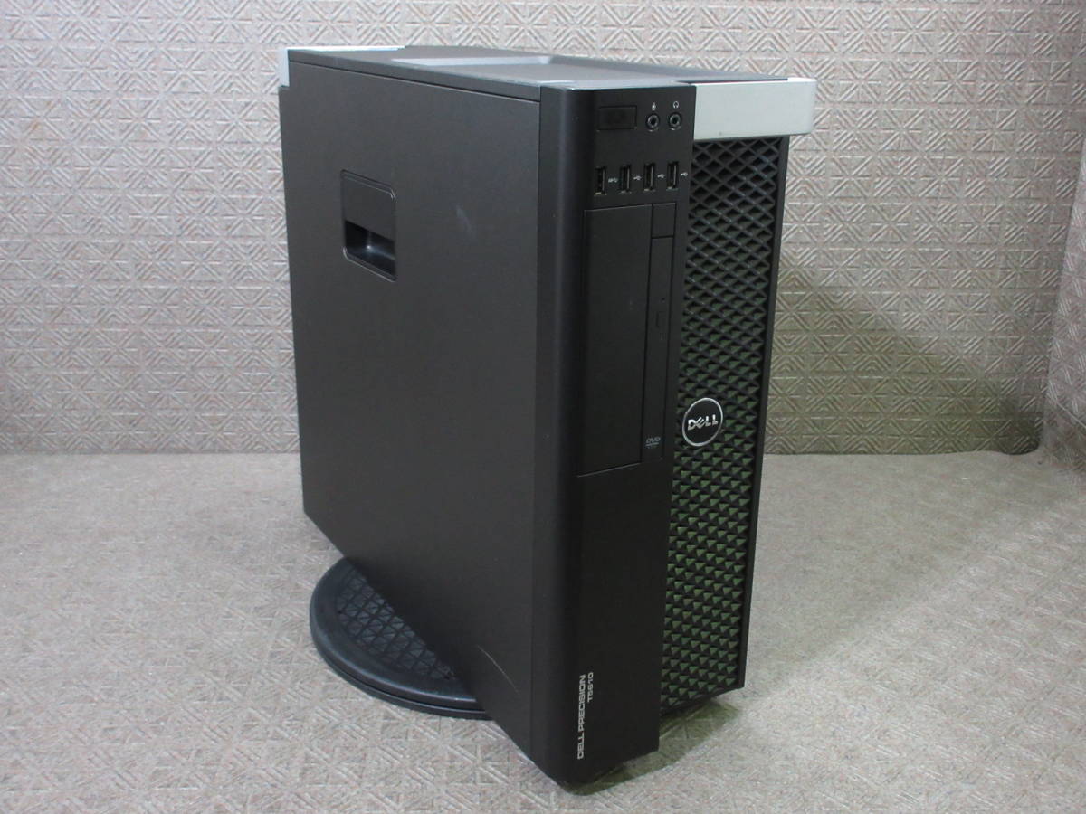 【※HDD無し】DELL Precision T5610 Workstation / Xeon E5-2637v2 3.50GHz / 32GB / Quadro K4000 / DVD-ROM / No.Q516