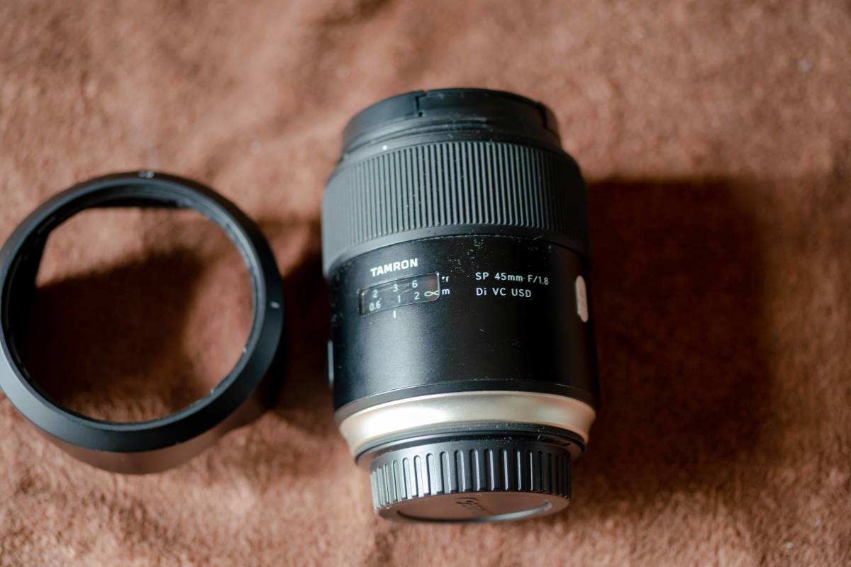 タムロン sp 45mm f1．8 di vc usd ニコン用 (model f013 タムロンSP 