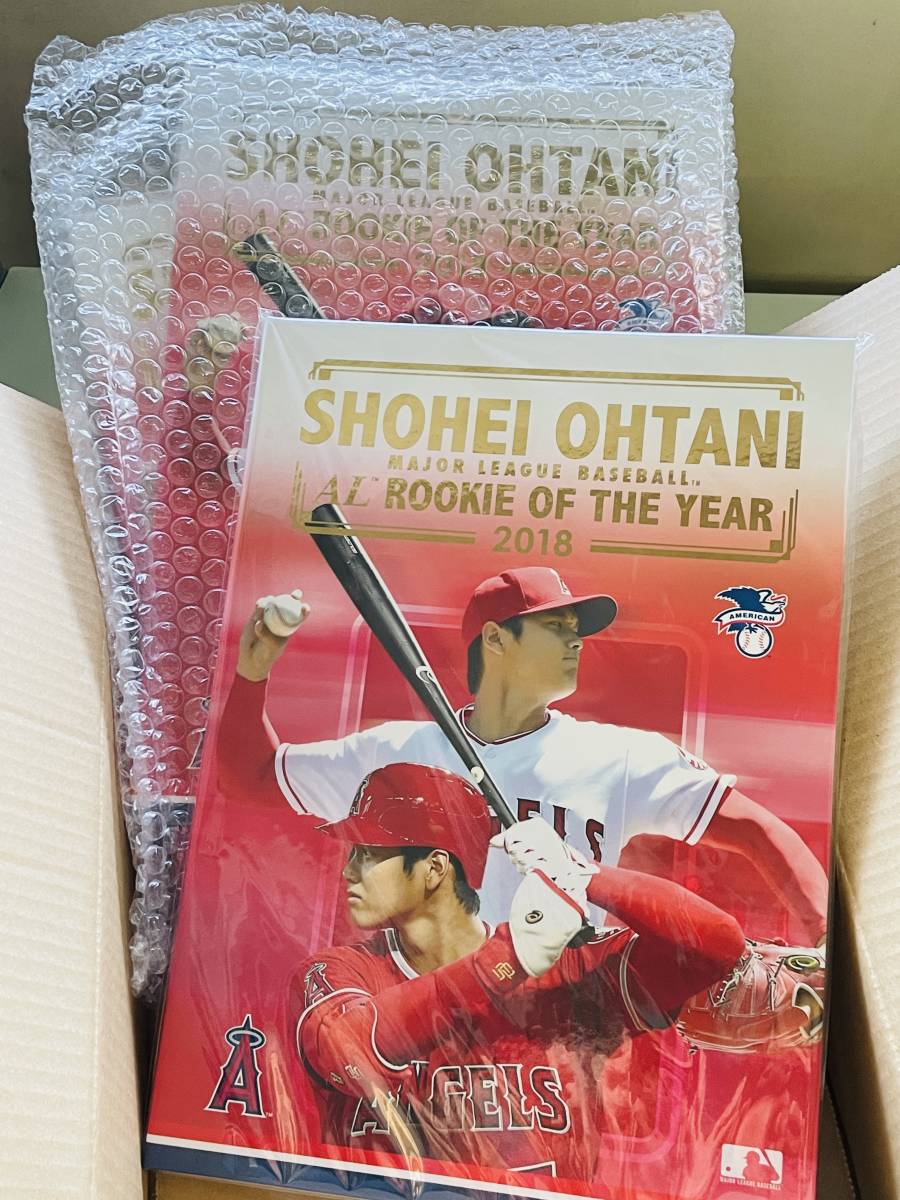 ☆レア物 大谷翔平 ア・リーグ 2018 SHOHEI OHTANI 新人賞 新人王記念切手