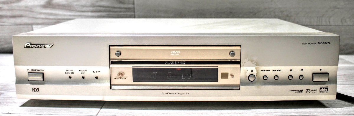 Pioneer DVDプレーヤー DV-S747A DVDデッキ 【公式通販】