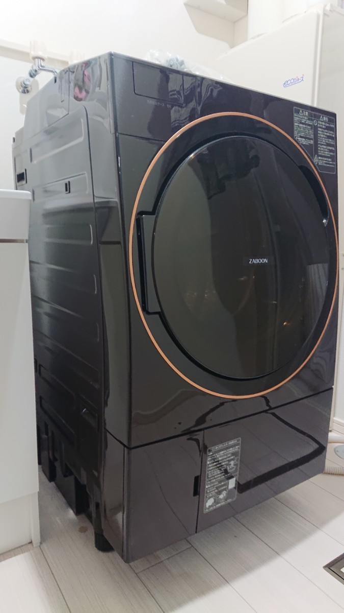 TOSHIBA/東芝/ZABOON/ザブーン/ドラム式洗濯乾燥機/2021年製/TW-127X9L 