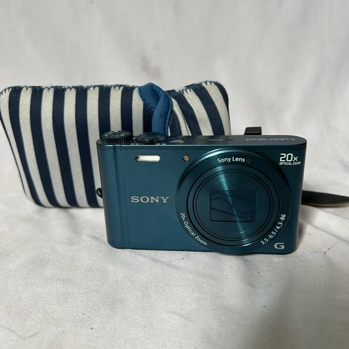 ▽【1円スタート】SONY(ソニー) DSC-WX300 L (1820万画素／20倍 