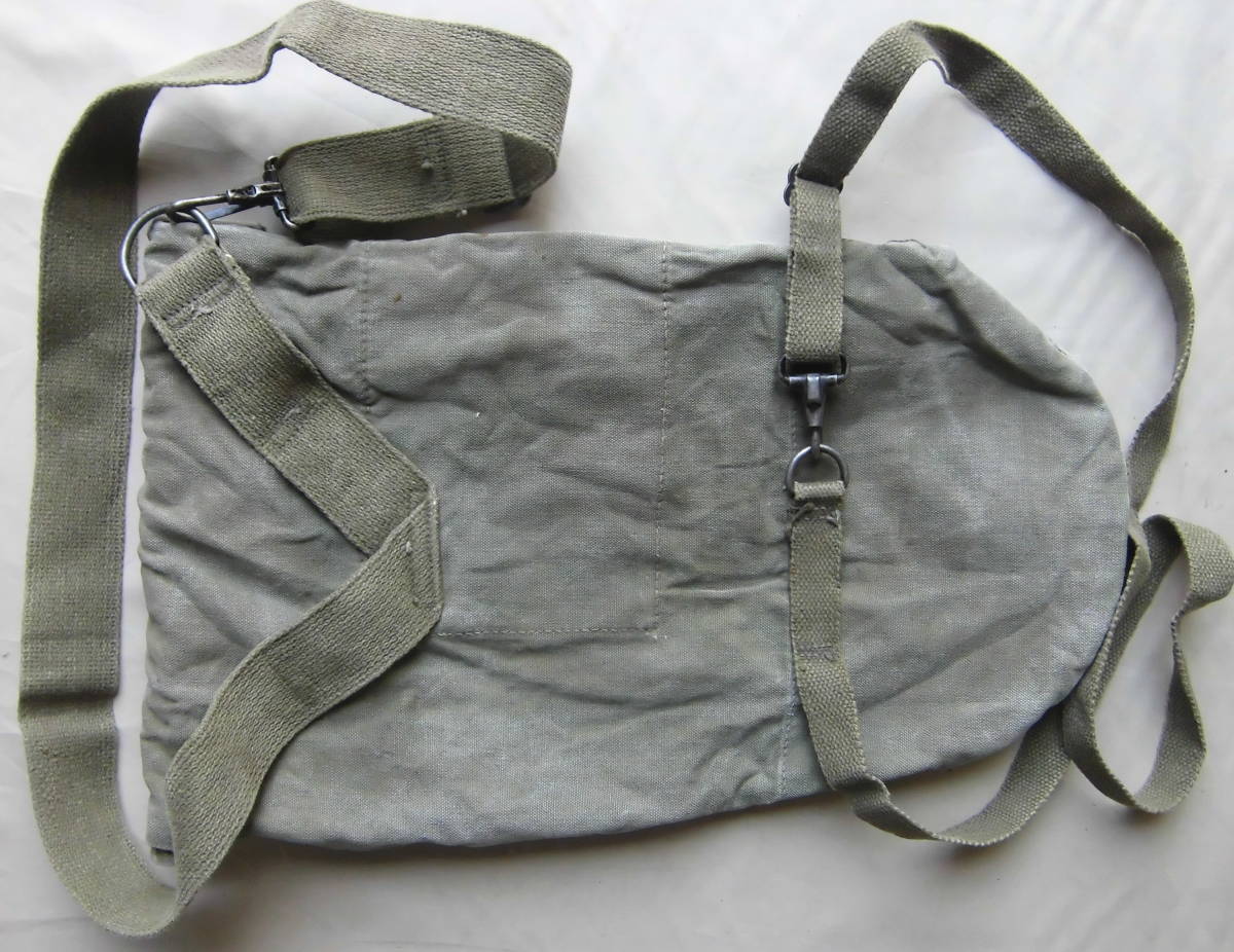 40～50's U.S.ARMY M6ライトウェイトガスマスクバッグ