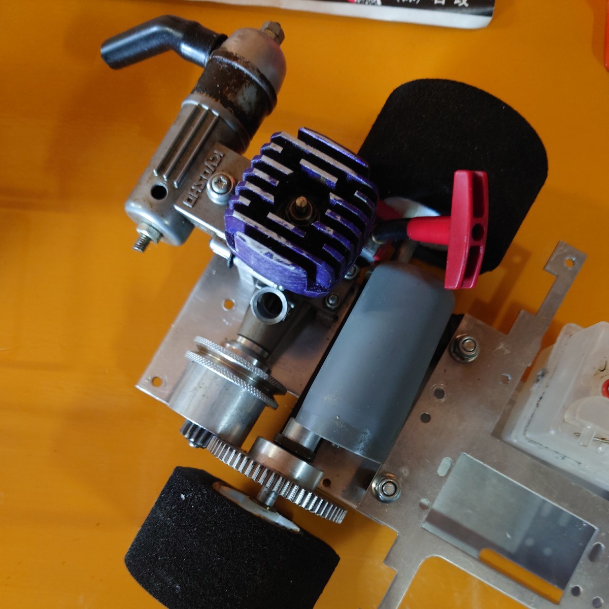 kyosho 京商 FORD ESCORT エンジンラジコン カー ジャンク品 kyosho 京