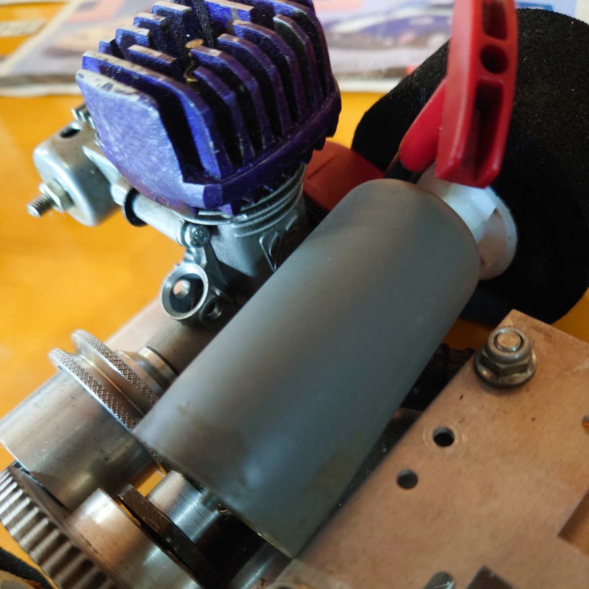 kyosho 京商 FORD ESCORT エンジンラジコン カー ジャンク品 kyosho 京