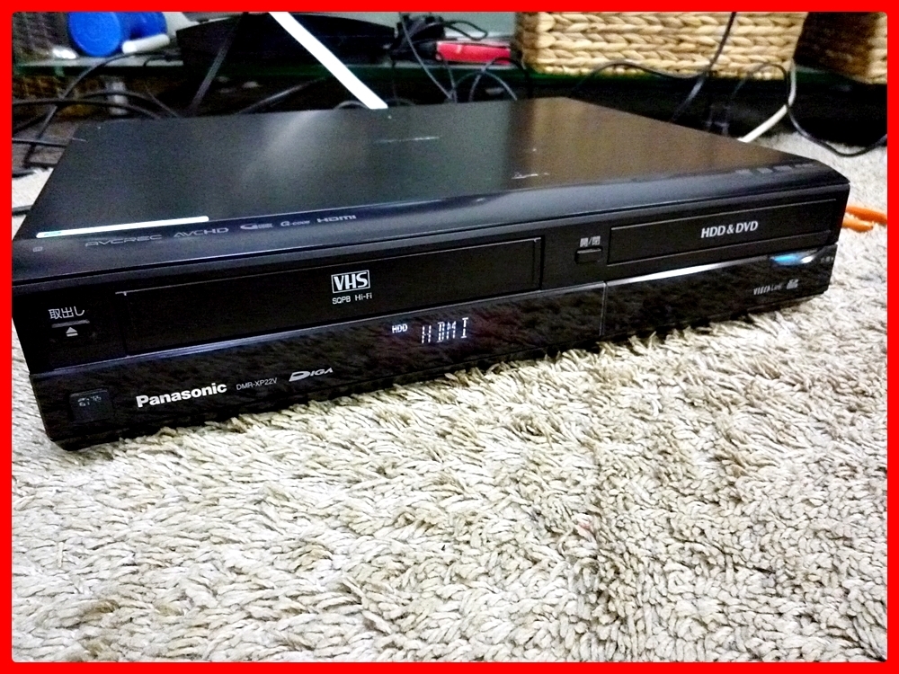 A4 シャープ SHARP DV-ACV52 HDD DVD VHS 一体型ビデオレコーダー