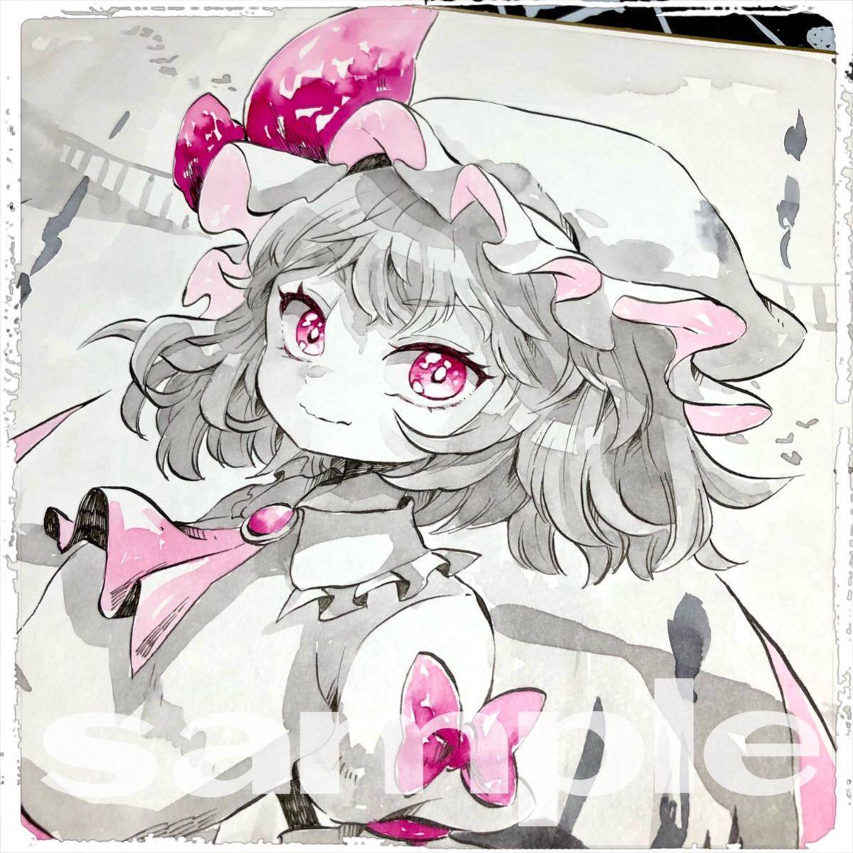 同人 手描きイラスト【東方Project】【レミリア・スカーレット