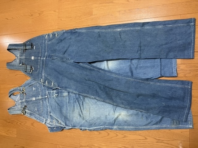 used ビッグジョン　サロペット　オーバーオール　2着セット