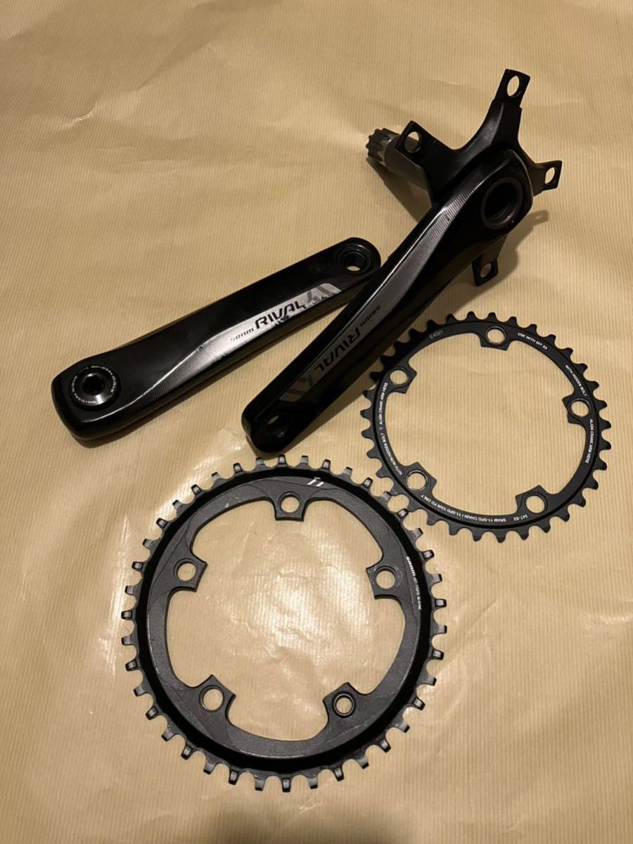 SRAM AXS スラム RIVAL チェーンリング 170mm | MOUNT DIRECT クランク