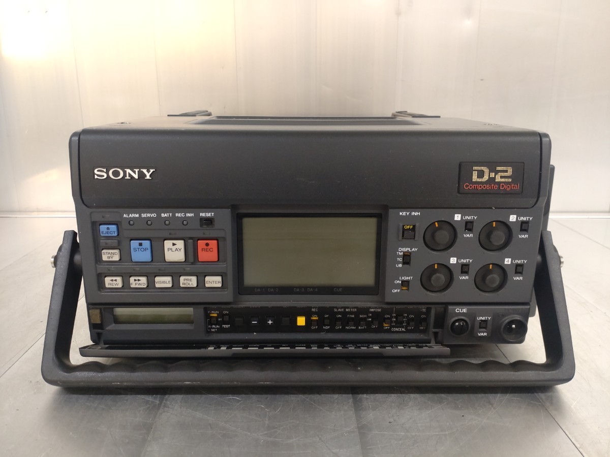 SONY 業務用コンポジットデジタルビデオ DVR-2 ジャンク品