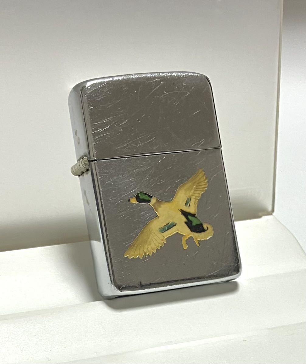 ZIPPO 1949〜1951年製 タウン&カントリー マガモ 真鴨 マラード Town & Country Mallard ビンテージ レア 希少品