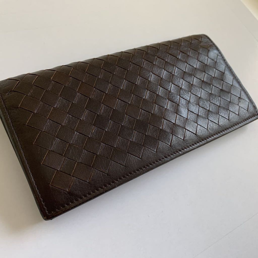 土屋鞄 ニッティングメッシュ ロングウォレット 長財布 イントレ