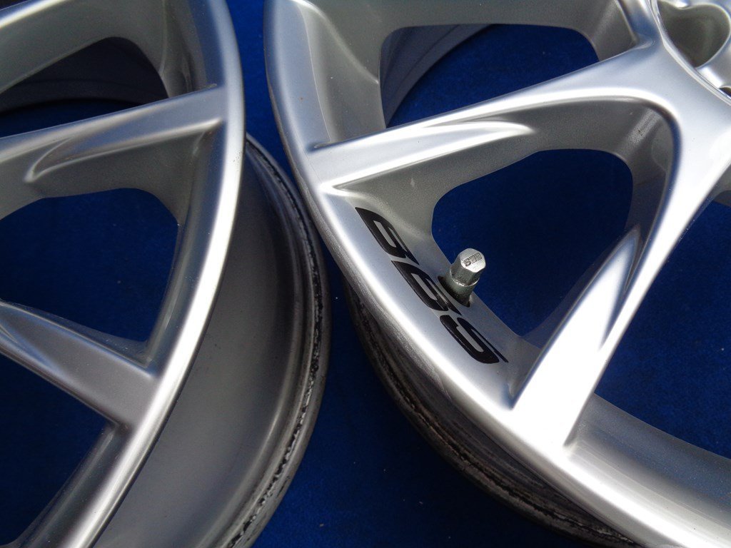 【送料込み】★ 希少 ★ BMW 純正 ★ オプション BBS ★ E90 3シリーズ ★(F) 8J/+34 (R) 8.5J/+37　PCD 120 ★ 4本セット ★ BMW BBS 希少 6シリーズ BMW５シリーズ（F10 PCD114.3-5穴
