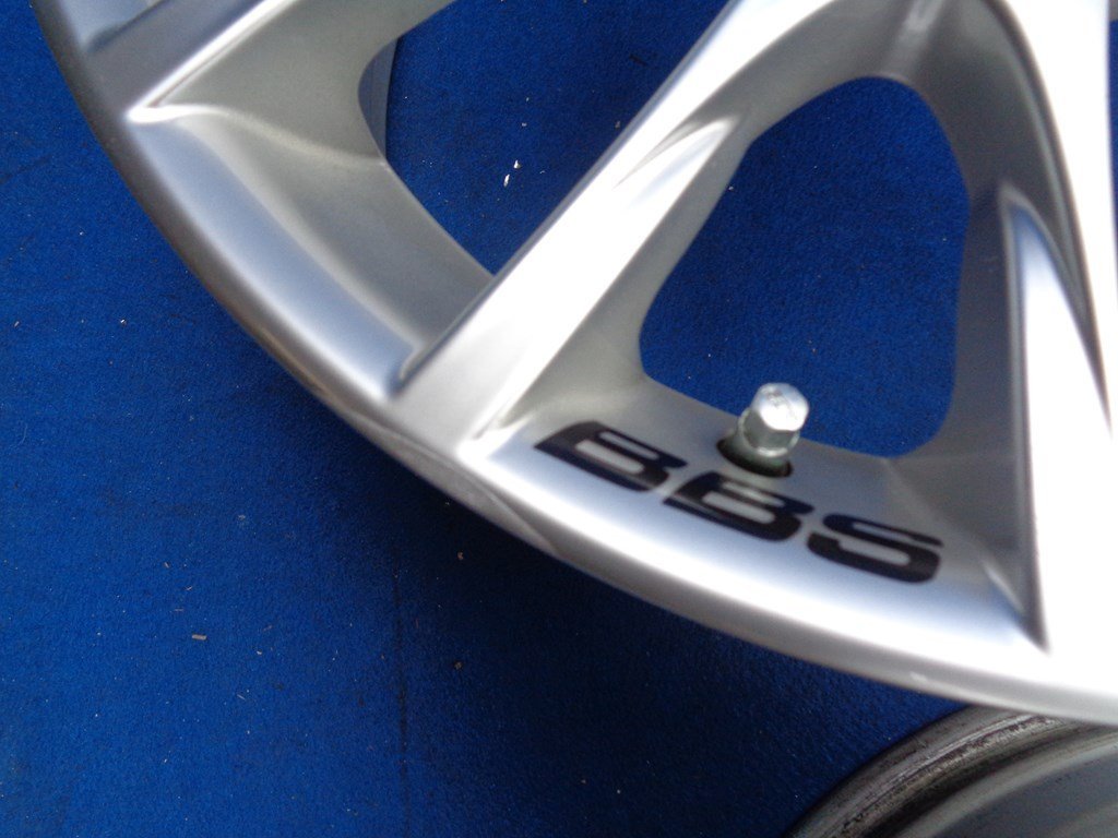 【送料込み】★ 希少 ★ BMW 純正 ★ オプション BBS ★ E90 3シリーズ ★(F) 8J/+34 (R) 8.5J/+37　PCD 120 ★ 4本セット ★ BMW BBS 希少 6シリーズ BMW５シリーズ（F10 PCD114.3-5穴