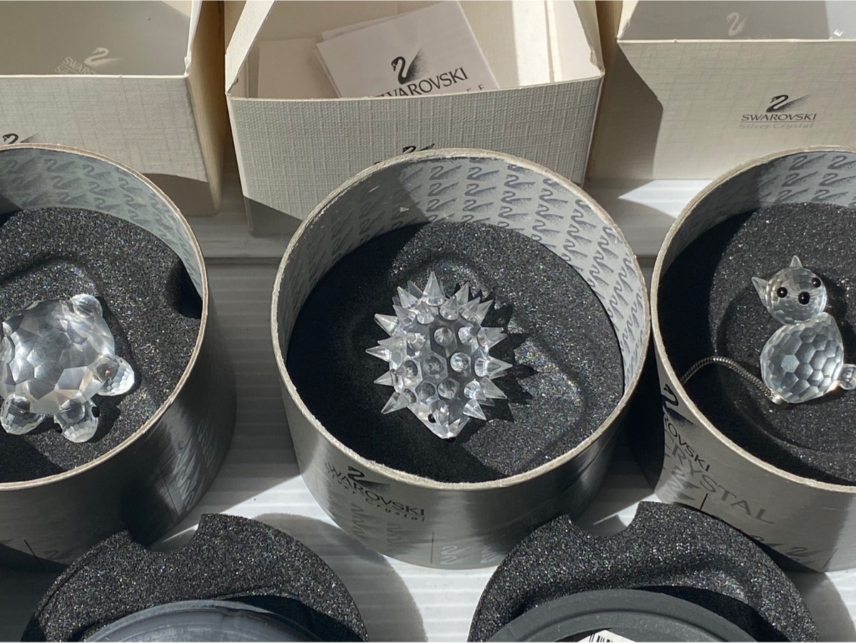 SWAROVSKI スワロフスキー クリスタル メモリーズ 砂時計 美品 D218○SWAROVRKI スワロフスキー 色々まとめ クリスタルメモリーズ