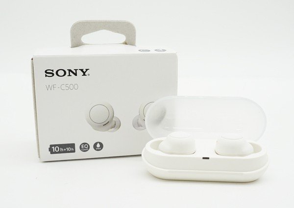 ◇【SONY ソニー】ワイヤレスイヤホン WF-C500 ホワイト