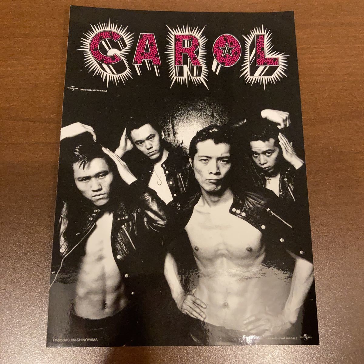 キャロル 矢沢永吉 ステッカー シール 矢沢永吉 超激レア！ CAROL