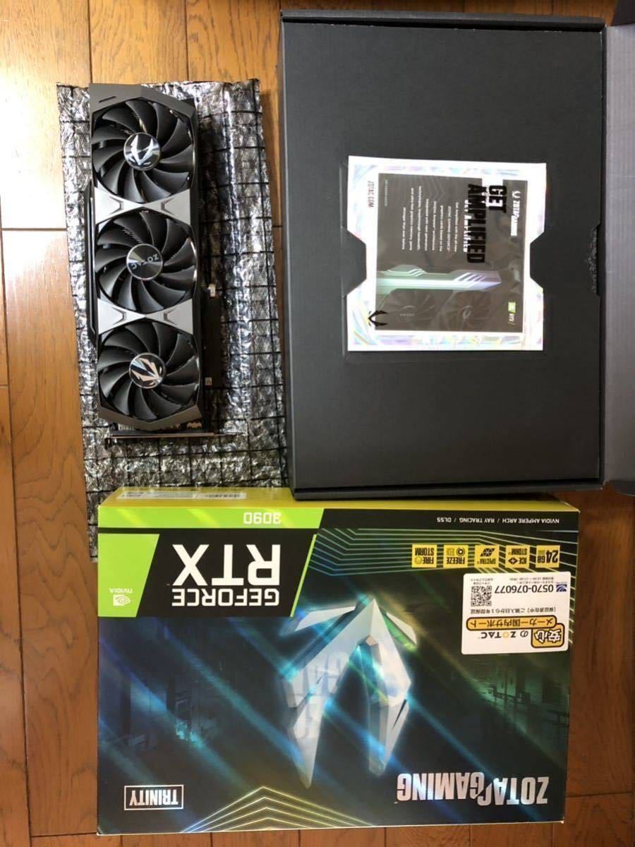 ZOTAC GAMING GeForce RTX3090 TRINITY 24GB 384BIT GDDR6X ###7