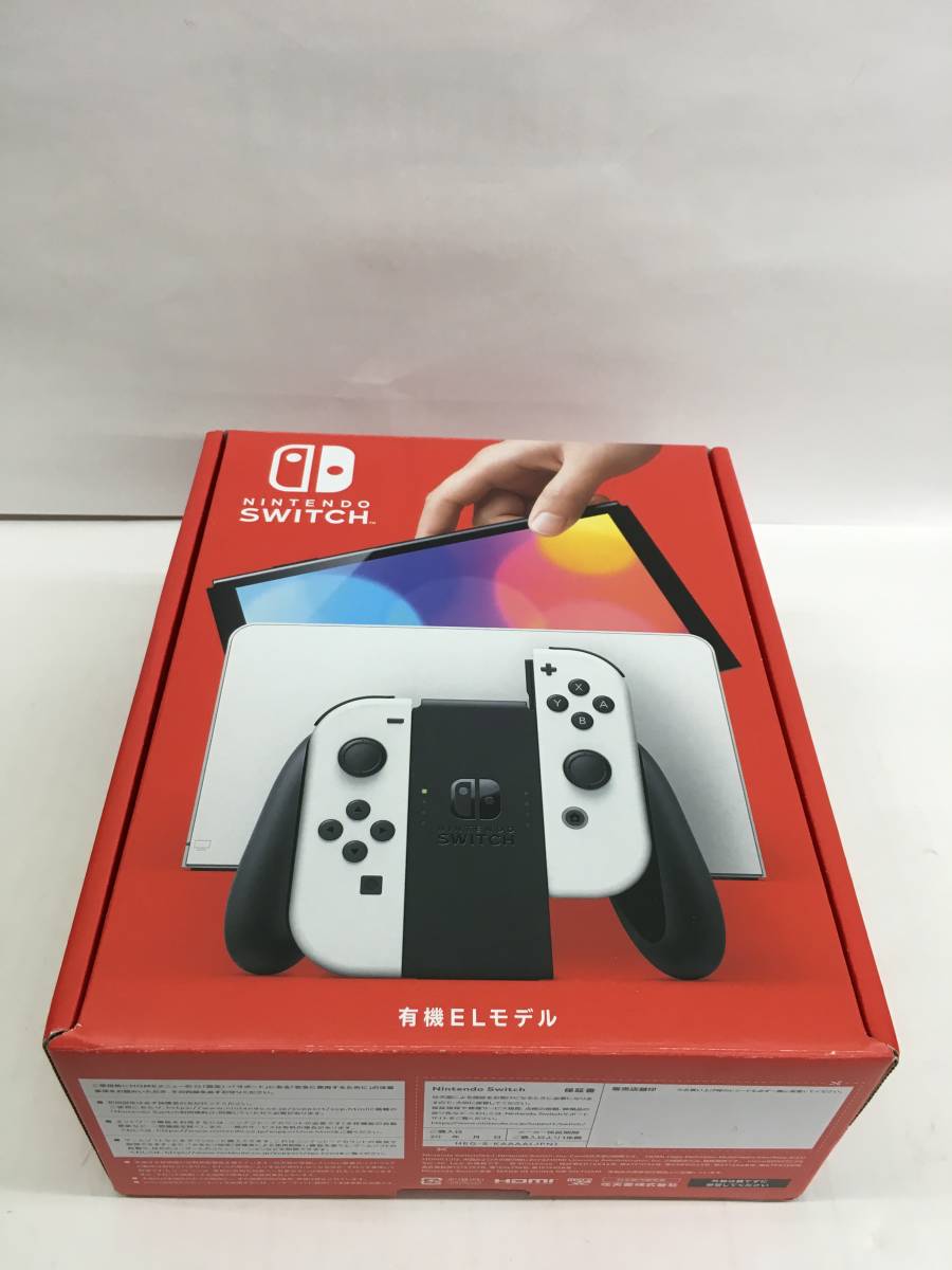 ◇◇Nintendo Switch/有機ELモデル/ホワイト/動作確認済/完品/初期化済