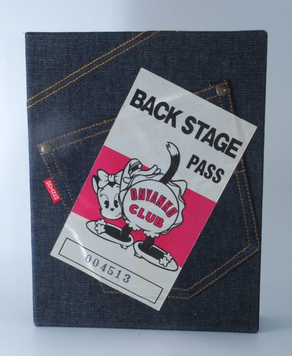 おニャン子クラブ　限定品　BACK STAGE PASS おニャン子クラブ PASS BACK STAGE 限定品 - (バックステージ・パス