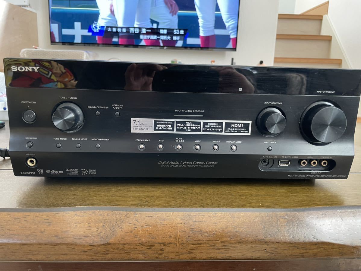 STR-DN2030 AVアンプ SONY ソニー 7.1ch 4K マルチチャンネル