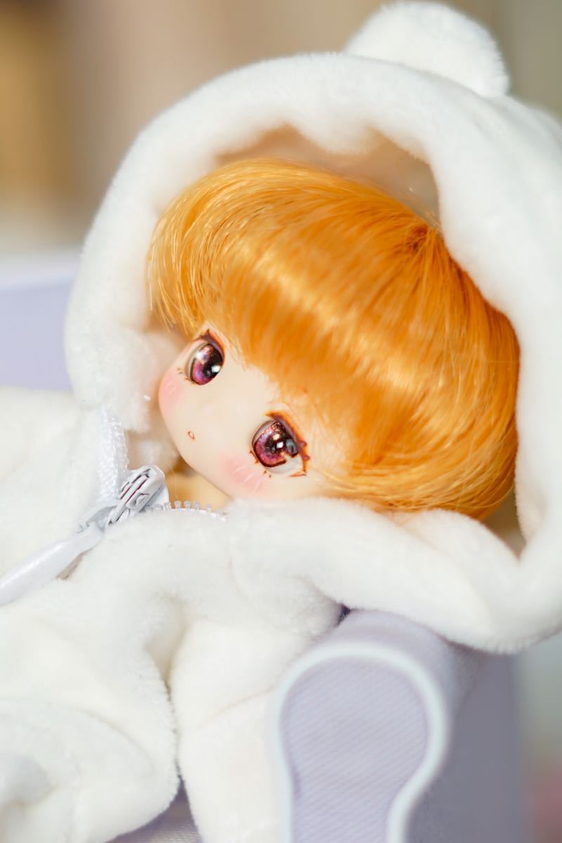 OB ドールヘッド KAISER カスタムヘッド + レジンアイ [アメトリン] OBヘッド メイクカスタム カスタムヘッド