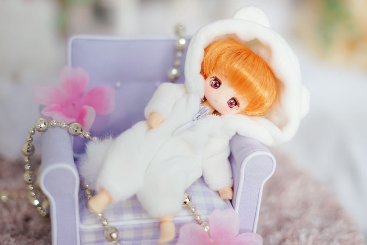 OB ドールヘッド KAISER カスタムヘッド + レジンアイ [アメトリン] OBヘッド メイクカスタム カスタムヘッド