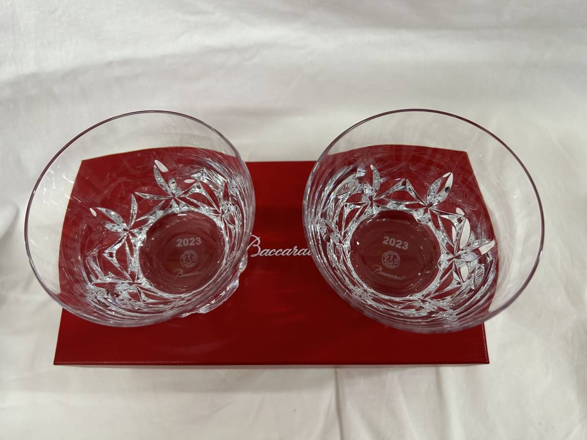 GIU29596 未使用品 Baccarat バカラ ペアグラス ロックグラス エクラ