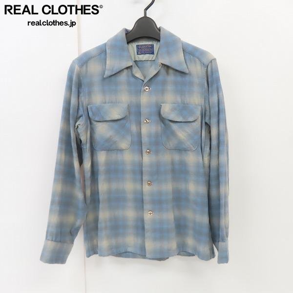 ☆PENDLETON/ペンドルトン チェック 長袖シャツ/ネルシャツ/S /000
