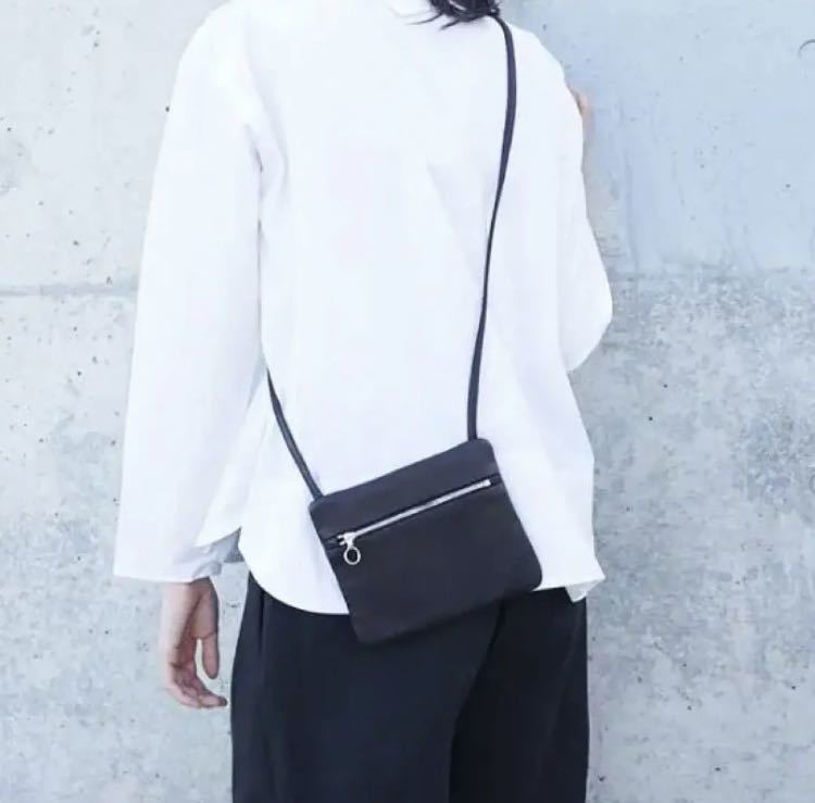 Aeta アエタ DA06 FLAT POUCH SHOULDER フラット ポーチ レザー 