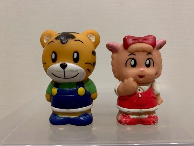 コニカカラー しまじろう ＆ らむりん ソフビ指人形 しましまとらの