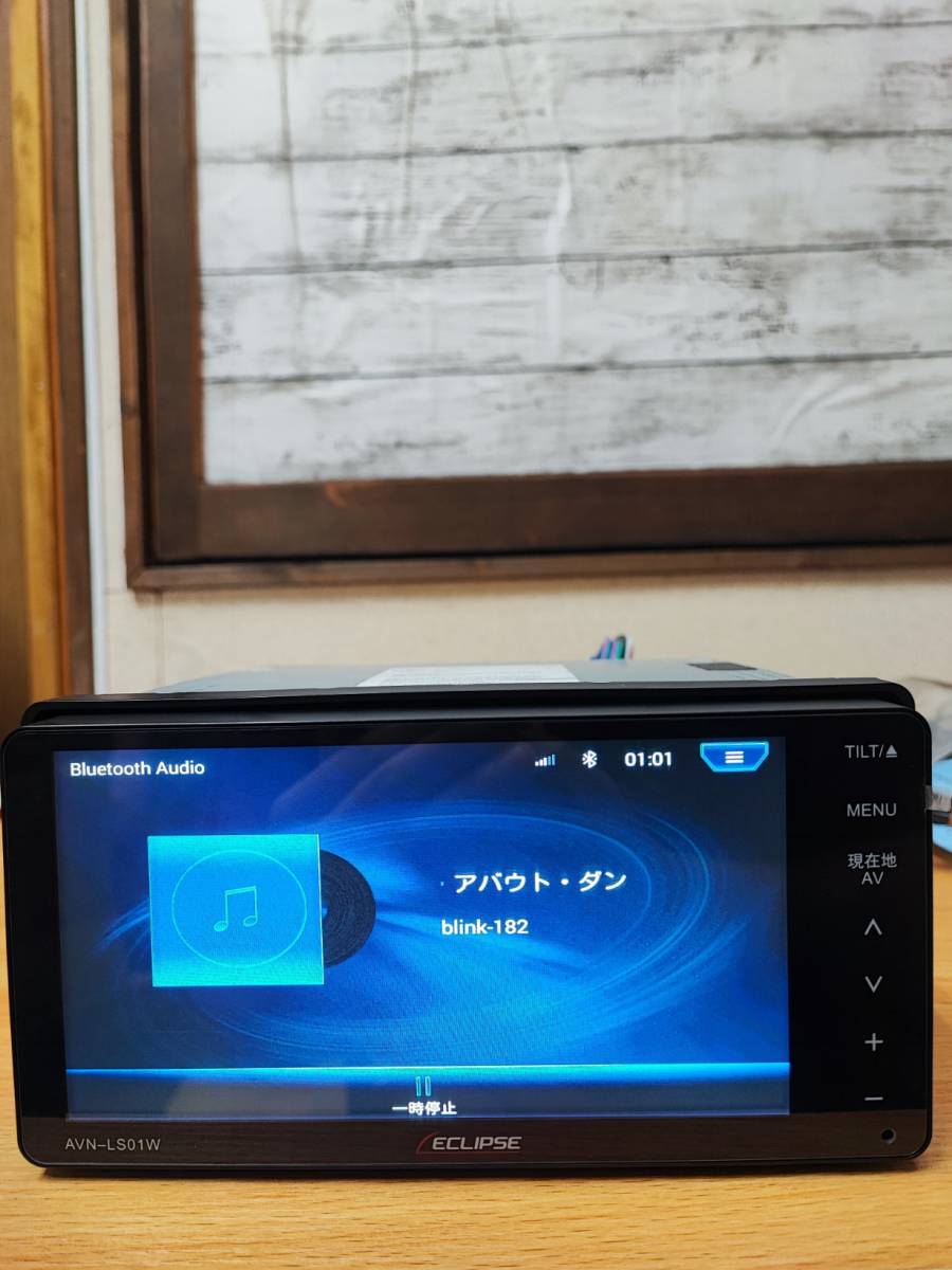 AVN-LS01W 新品アンテナ付 2020年製 新品時から画面保護 極上品 富士通