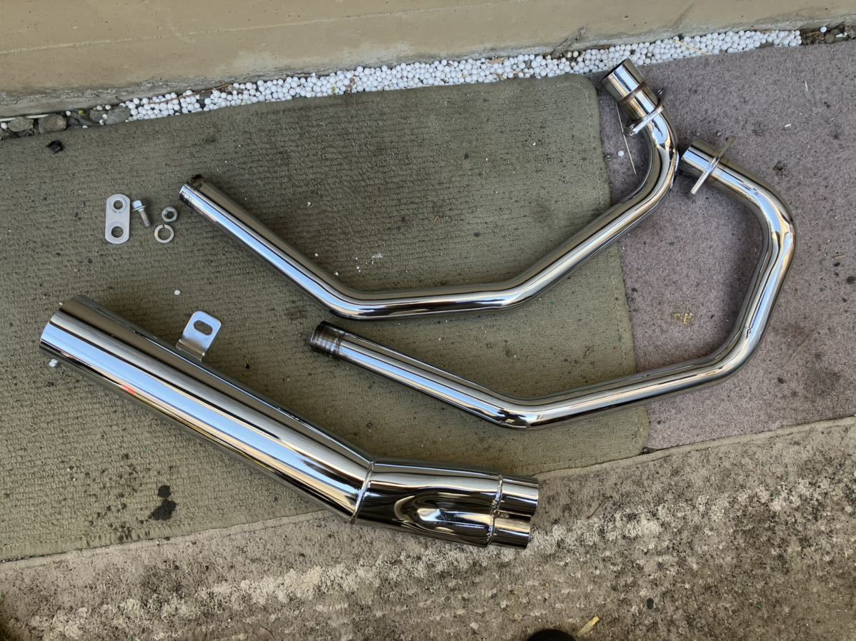GSX250L GSX250E ゴキ サイドクロス管 マフラー (マフラー本体（社外
