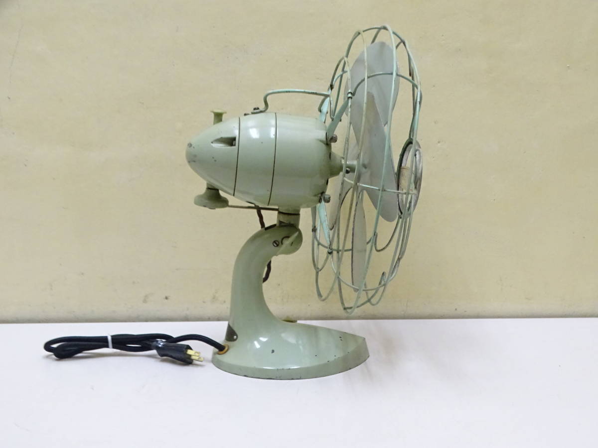 卓上レトロ扇風機 日立 M-6032 通電確認済み 卓上レトロ扇風機 日立 M