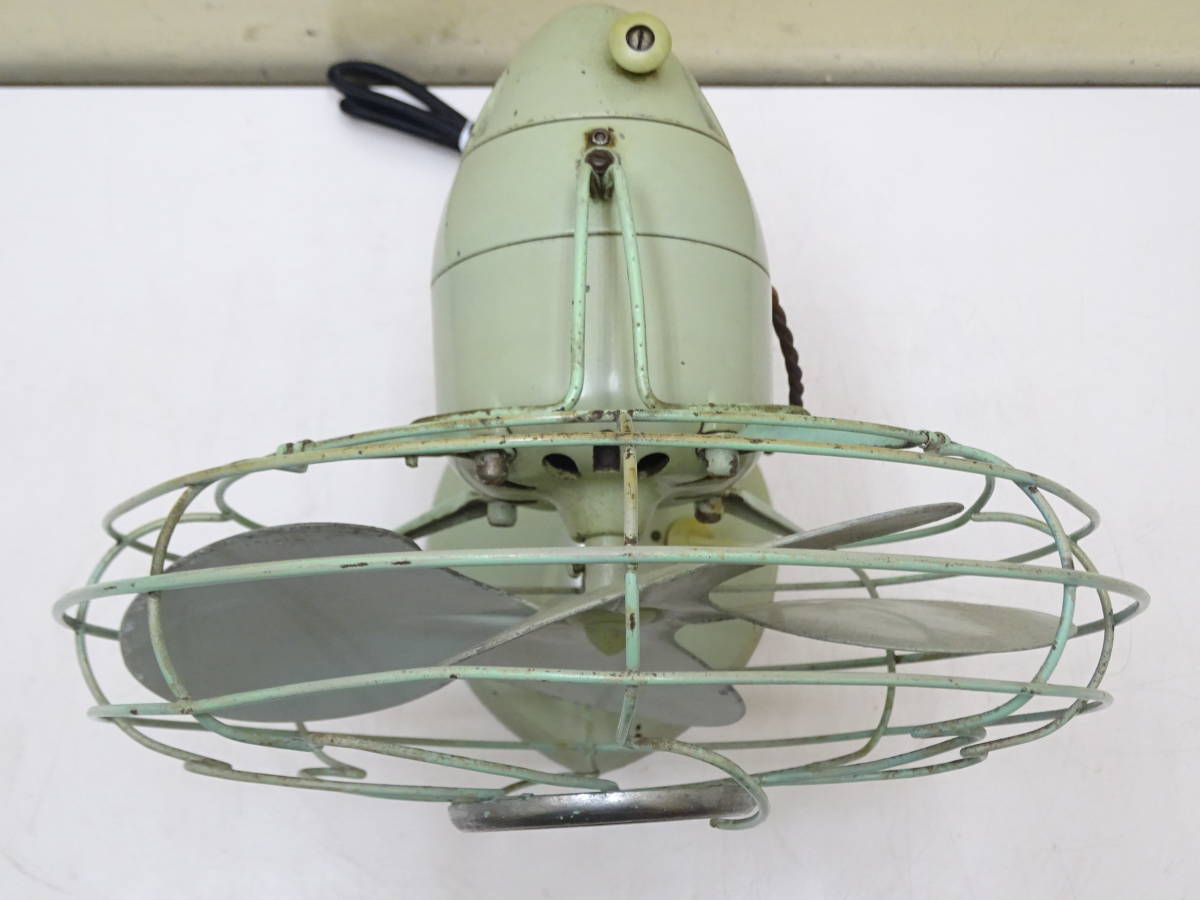 3608 日立 HITACHI 扇風機 30㎝ M-6032 A.C.DESK FAN 現状渡し 昭和