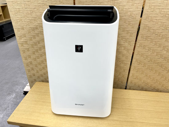 SHARP 衣類乾燥除湿機 CV-G120-W 2017年製 プラズマクラスター 木造14 