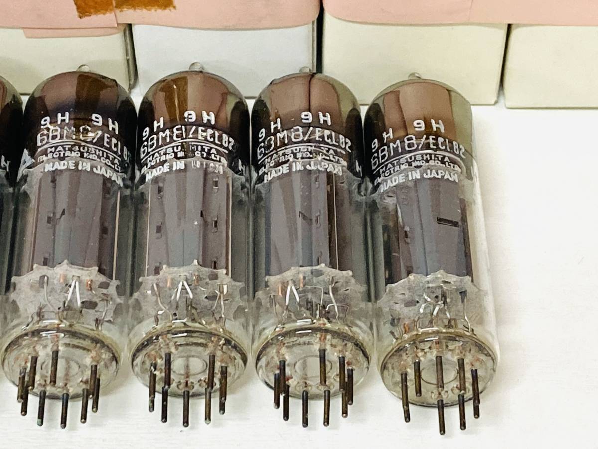 6BM8 真空管 ナショナル シーメンス 8本セット 未使用 2026年最新
