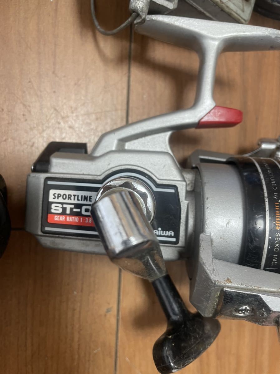 スピニングリール olympic DAIWA shimano navi 1000 14台まとめて売る