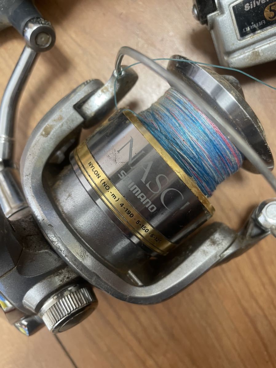 スピニングリール olympic DAIWA shimano navi 1000 14台まとめて売る