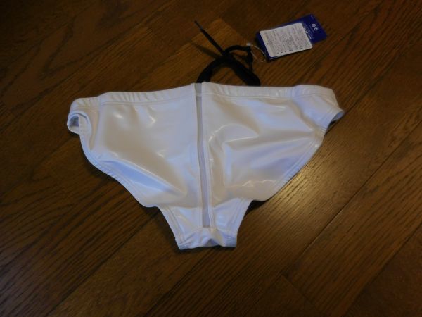 mizuno】ミズノ ウォーターポロ/ポロパン 白/サイズXL 水球水着 競パン