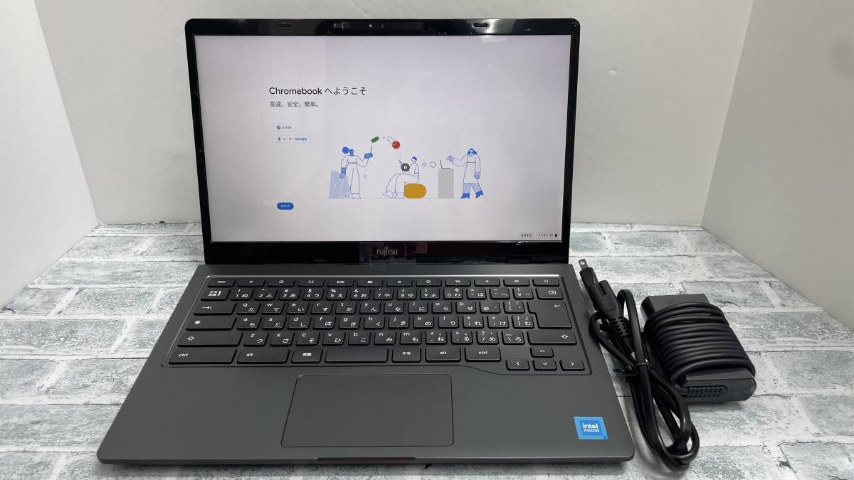 富士通 FMV Chromebook 14F［Intel Celeron 6305/メモリ8GB/SSD64GB 