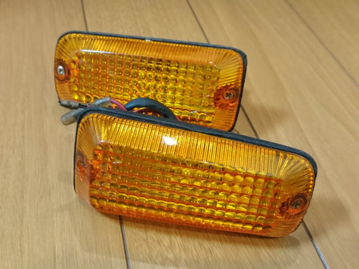 当時物【三菱 初代ランサー サイドマーカー２個セット】旧車 レトロ 昭和 A71 絶版 希少 レア 三菱ギャランfto テールランプ未使用品 三菱 Try on 4WD”は204.8万円