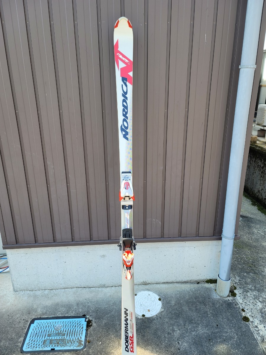 スキー板 ノルディカ 186cm 選手用マーカービィンディング NORDICA